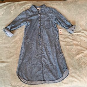 Charlotte Russe Denim Dress Size Small